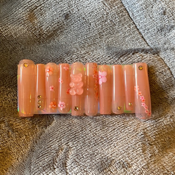 Other - XL Pink Jelly Spring Set 🌸